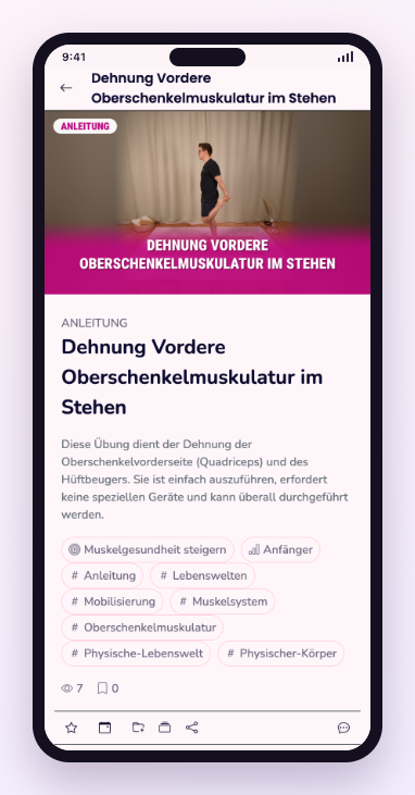 Bildschirmfoto: Player